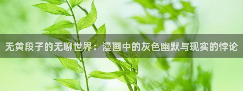 喵趣漫画为什么看不了了：无黄段子的无聊世界：漫画中的灰色幽默与现实的悖论